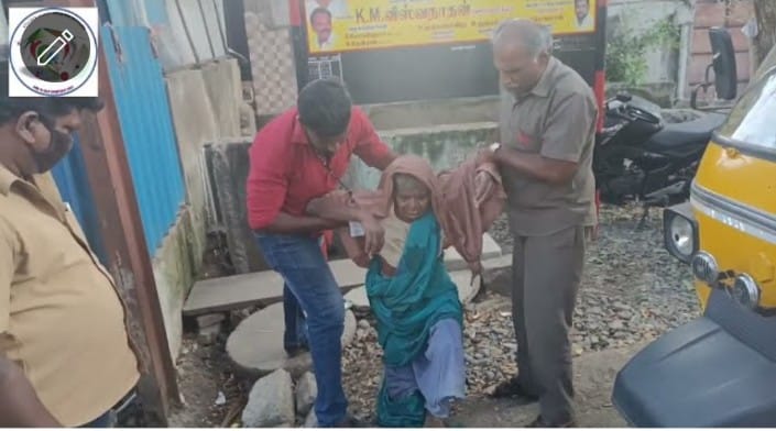 Old Grandma rescue story at Arapalayam bustand